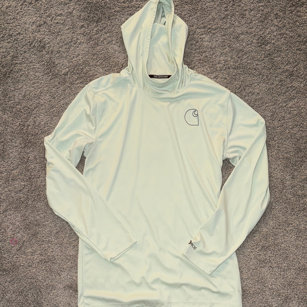 Carhartt Light Blue Long Sleeve Hoodie